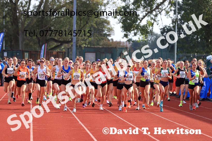 Womens 4 Stage Relay, 2024 Northern Mens 6 and Womens 4 and Youngsters Relays, Stanley Park, Blackpool.  Photo: David T. Hewitson/Sports for All Pics